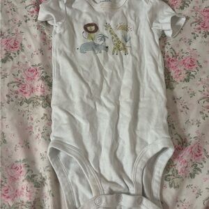 Carter's Cream Baby Onesie